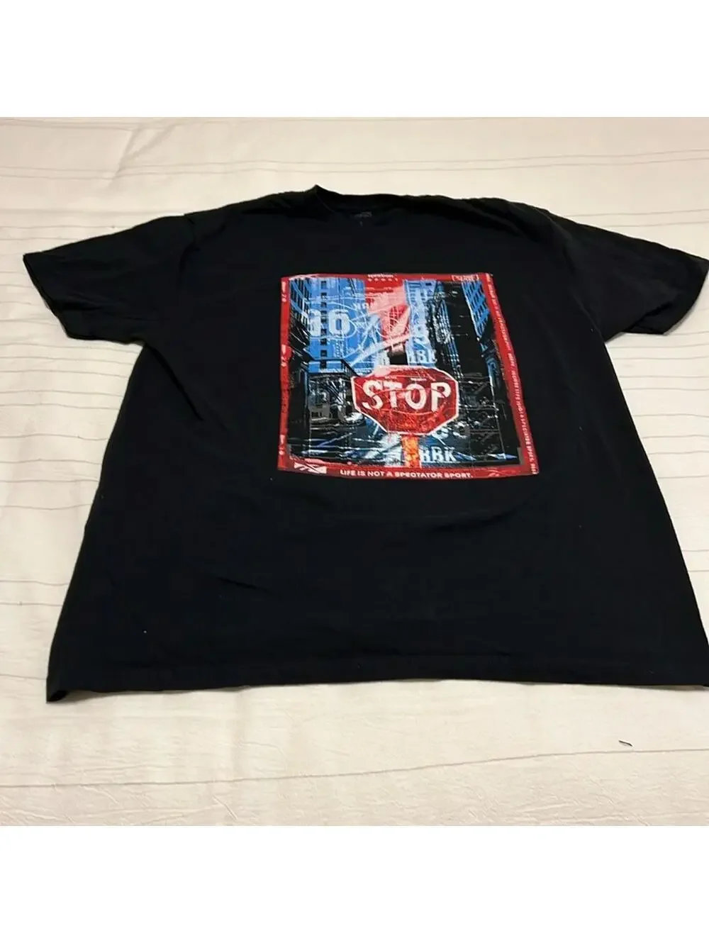 Reebok T-Shirt “Life is not a spectator sport” - Picture 1 of 5